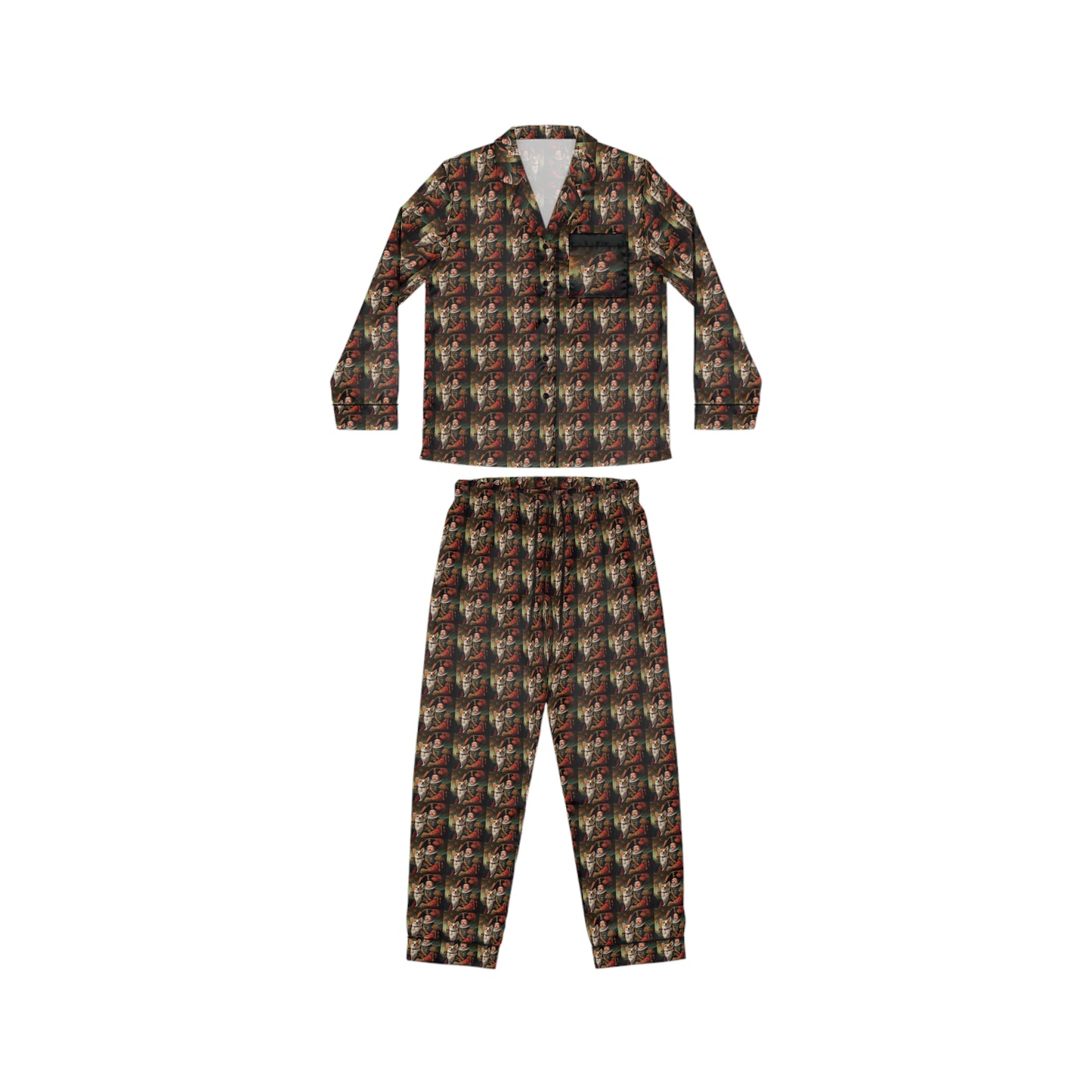 First Royal Corgi Silky Pajamas