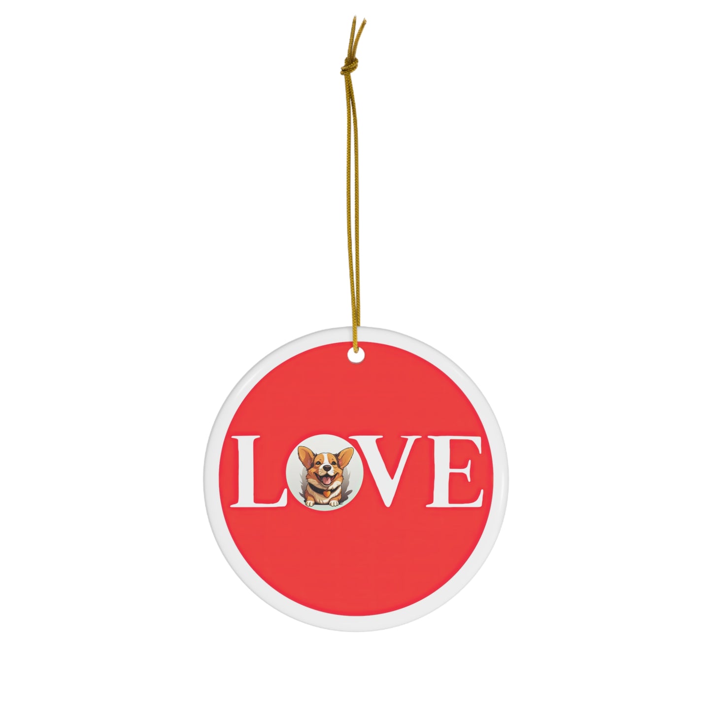 More Love - Ceramic Ornament
