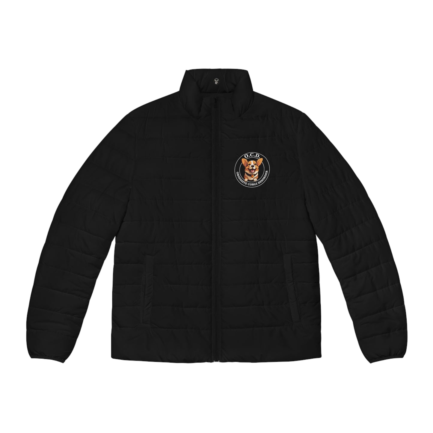 O.C.D. Obsessive Corgi Disorder - Puffer Jacket