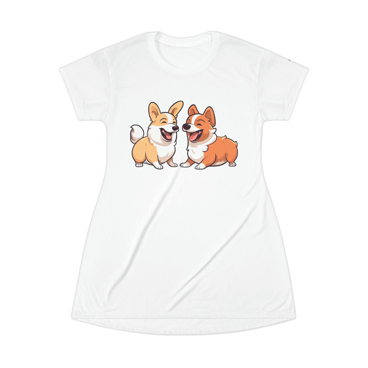 Corgi Couple - T-Shirt Dress