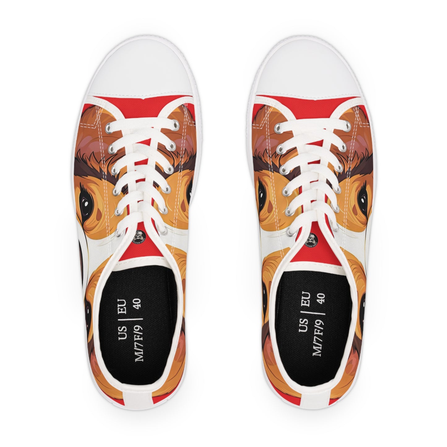Puppy Love - Women's Low Top Sneakers
