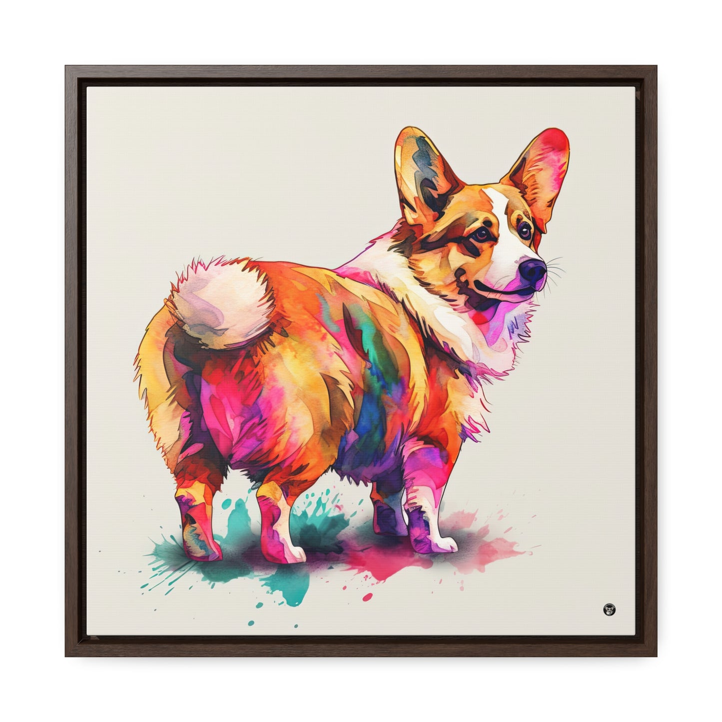 The Observer - Framed on Canvas