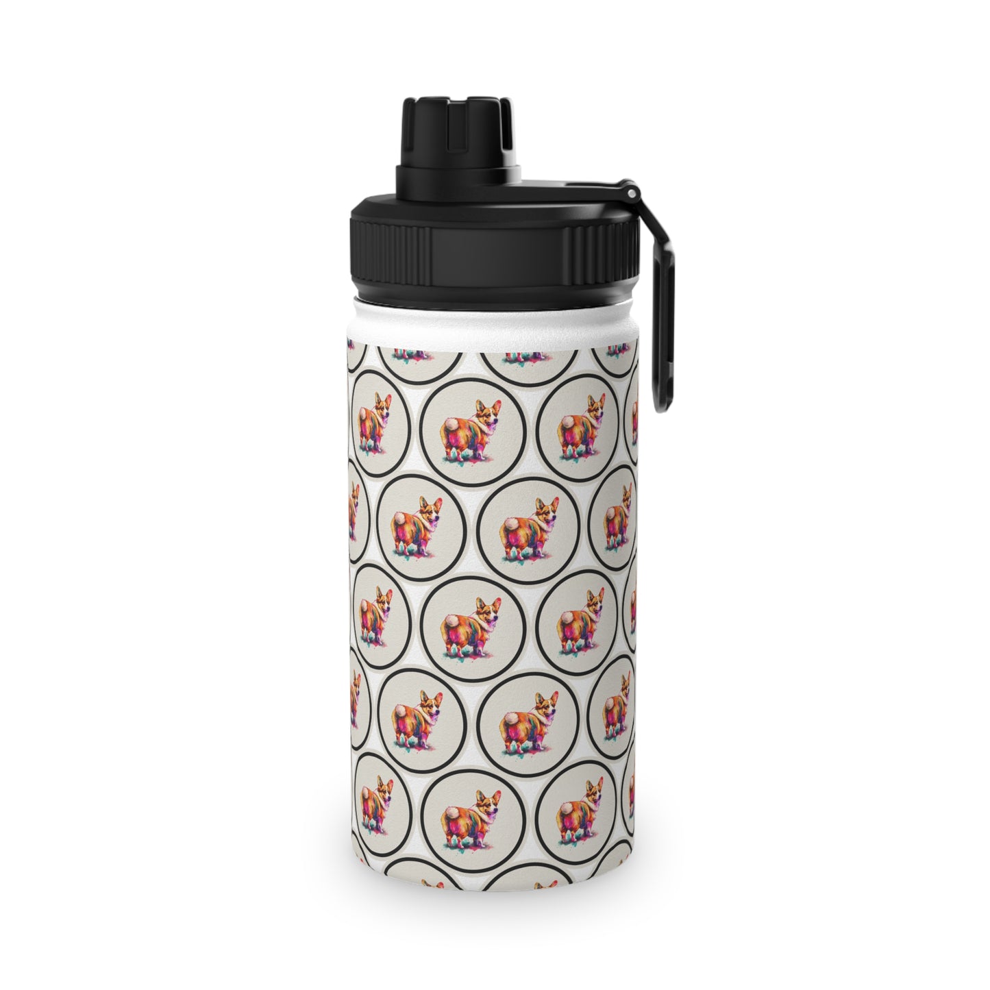 The Observer Mosaic - Water Bottle with Sport Lid