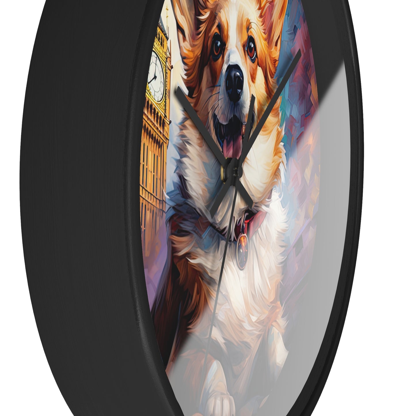 Corgi and Ben - Wall Clock