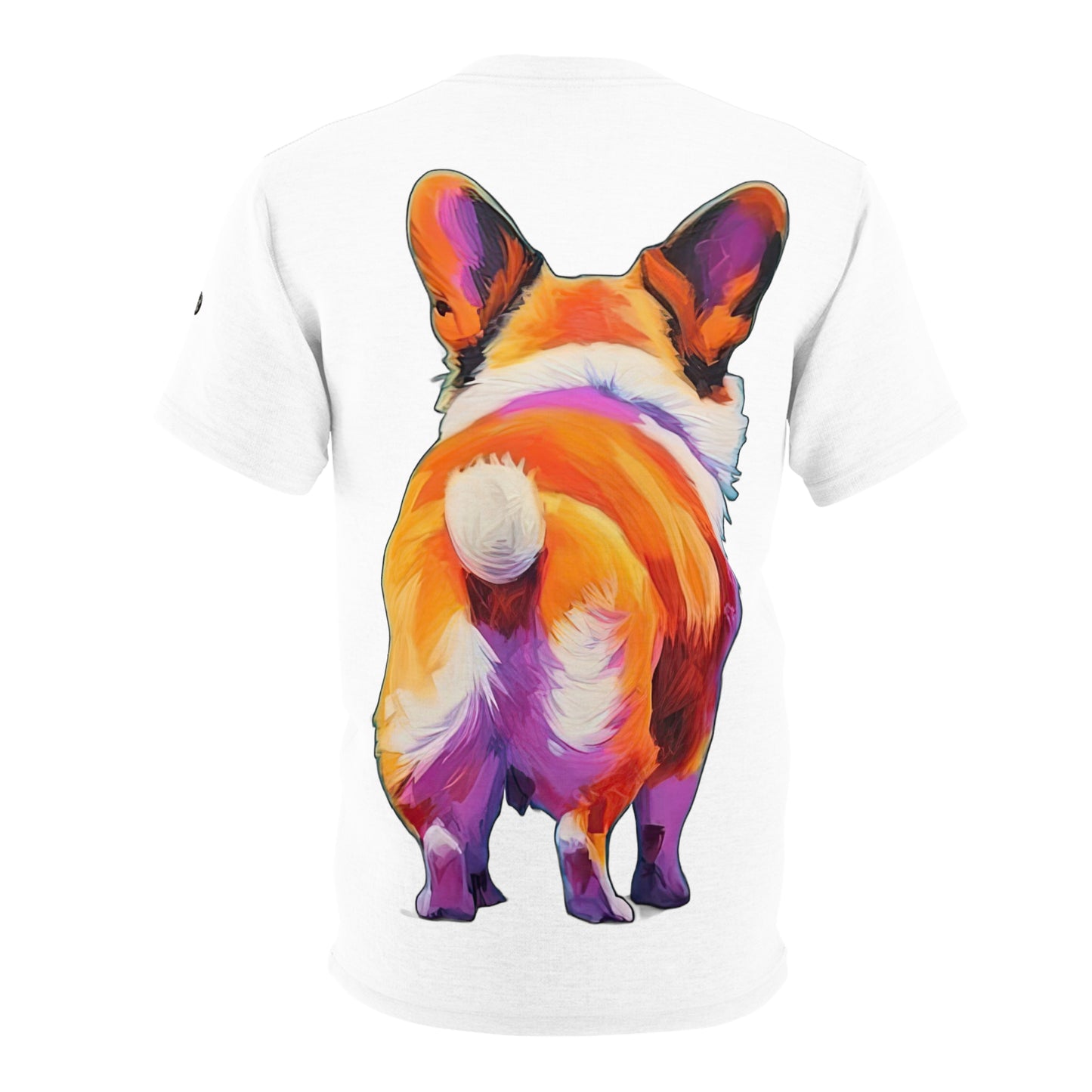Corgi Butt T-Shirt in White