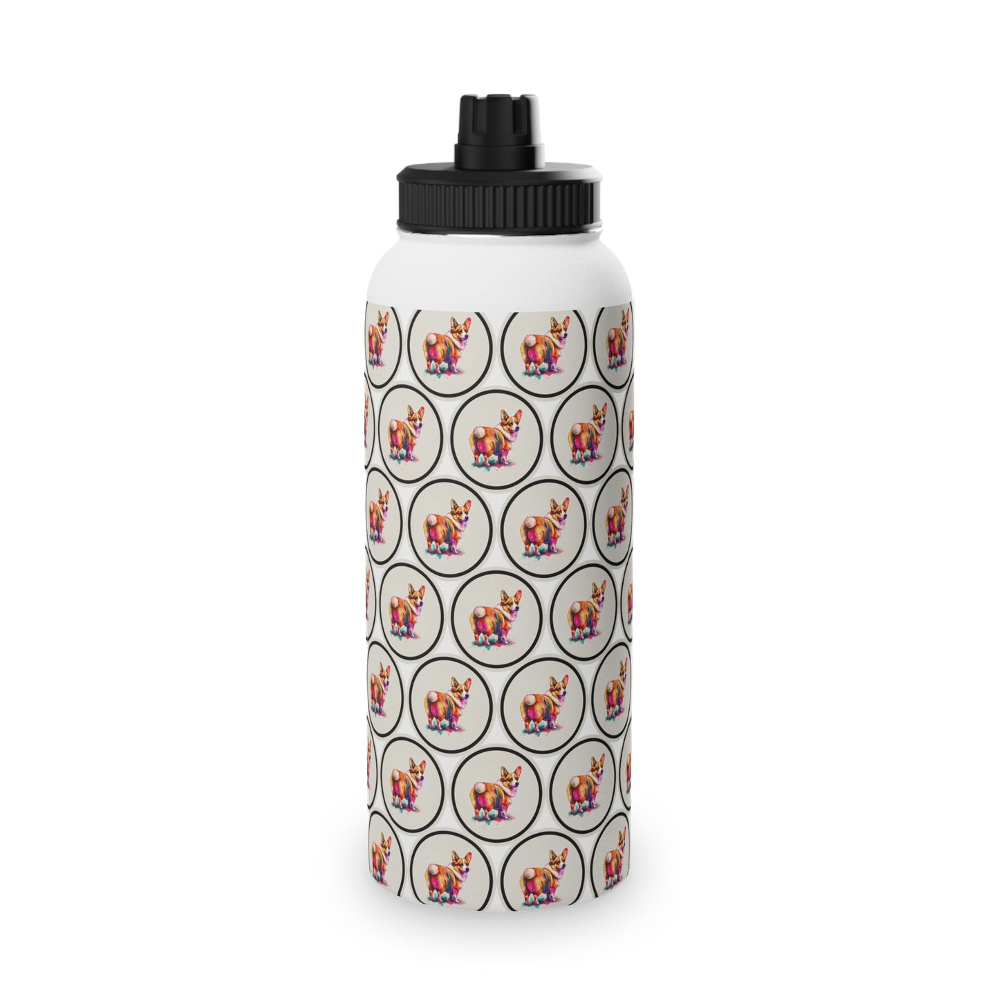 The Observer Mosaic - Water Bottle with Sport Lid
