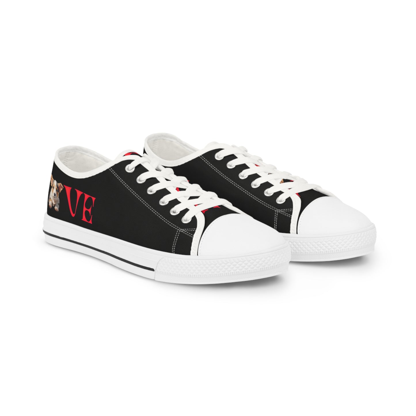 LOVE - Men's Low Top Sneakers