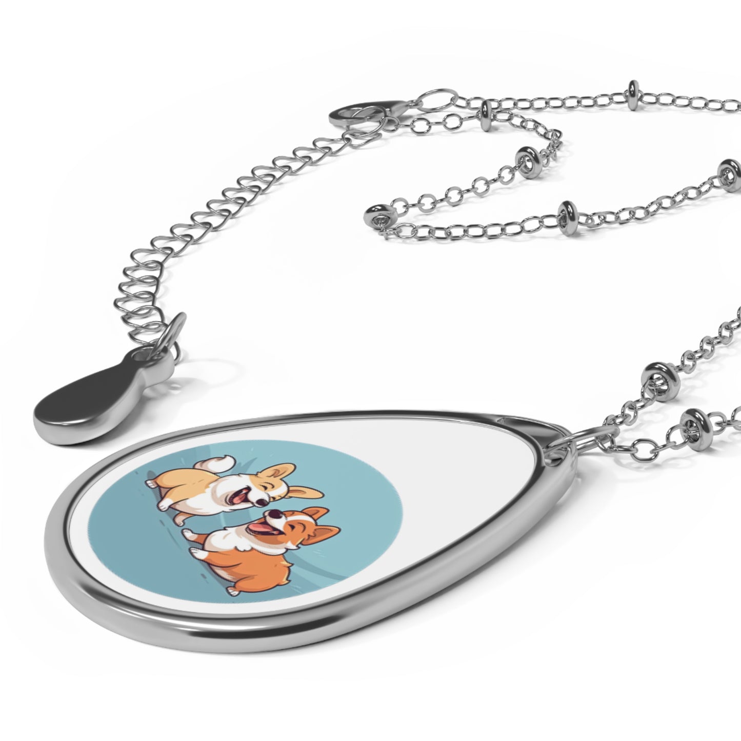 Corgi Couple - Necklace