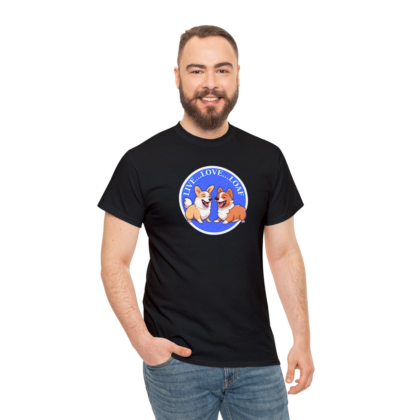 Live...Love...Loaf - Unisex Heavy Cotton Tee