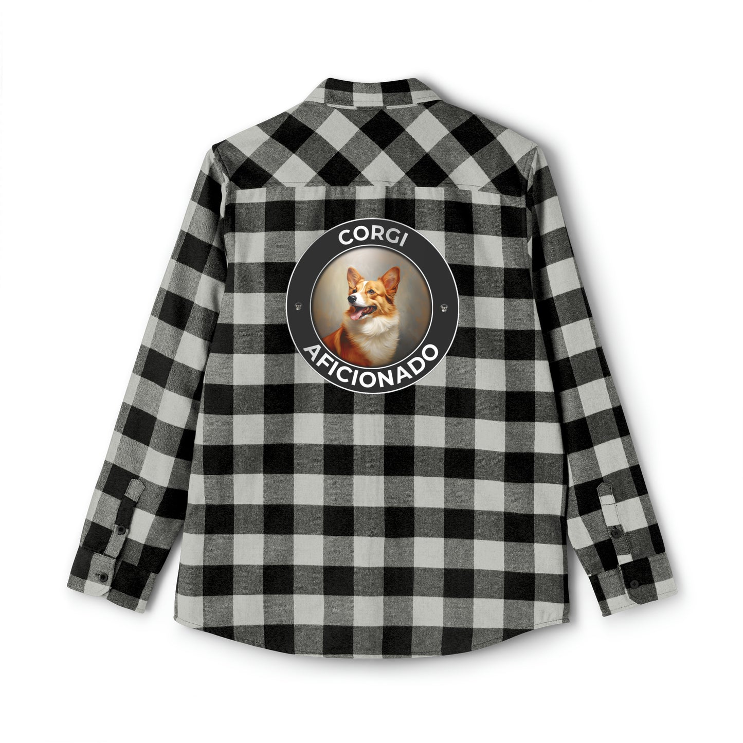 Corgi Aficionado - Flannel Shirt