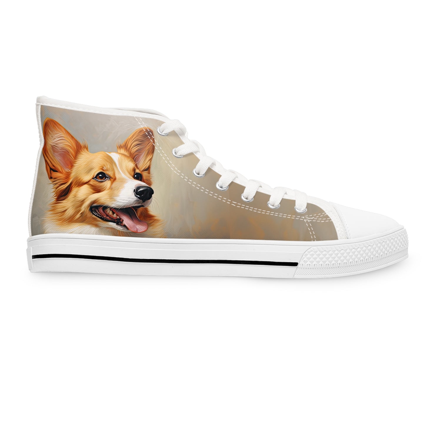 Pembroke Portrait - Women's High Top Sneakers