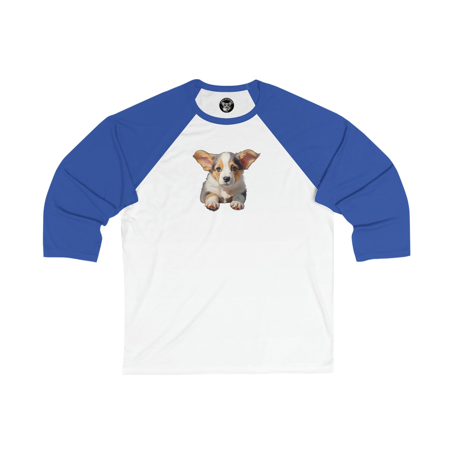 Puppy Portrait - Baseball Shirt