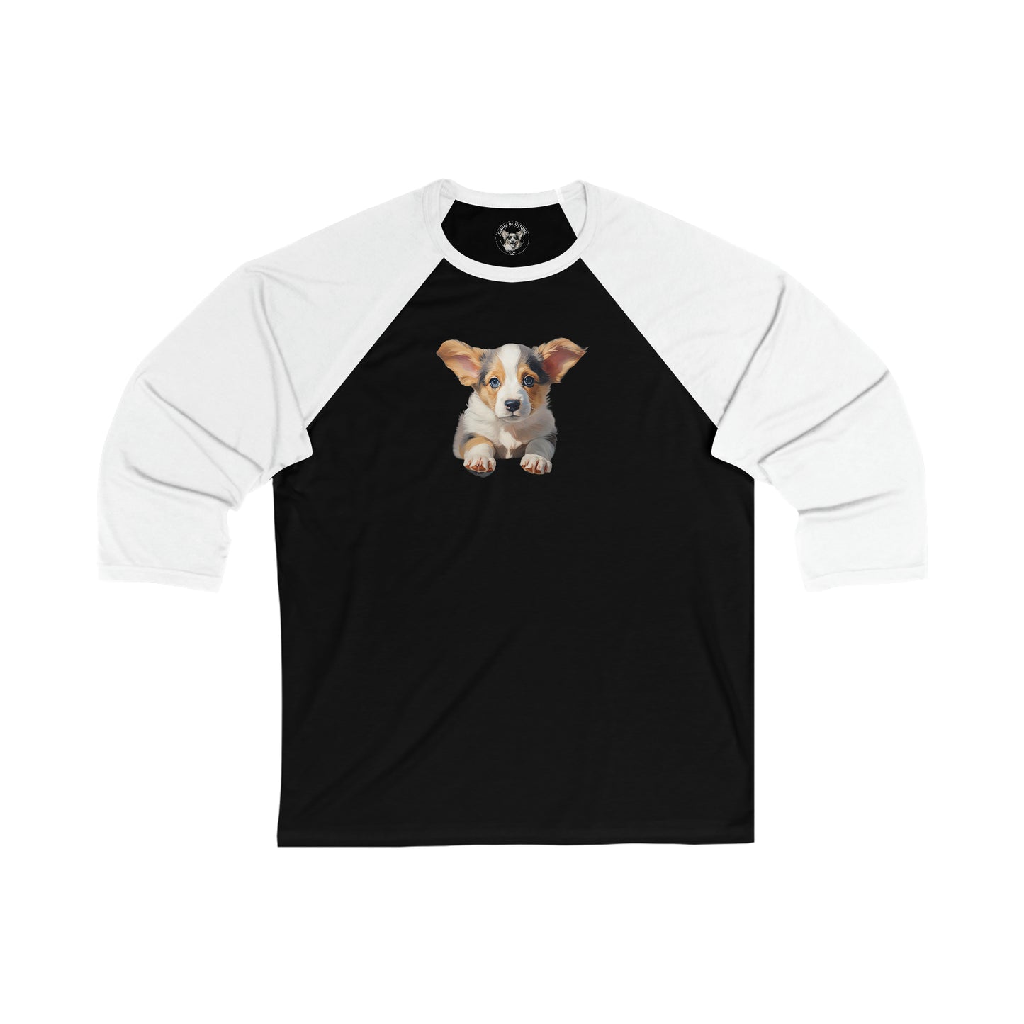 Puppy Portrait - Baseball Shirt