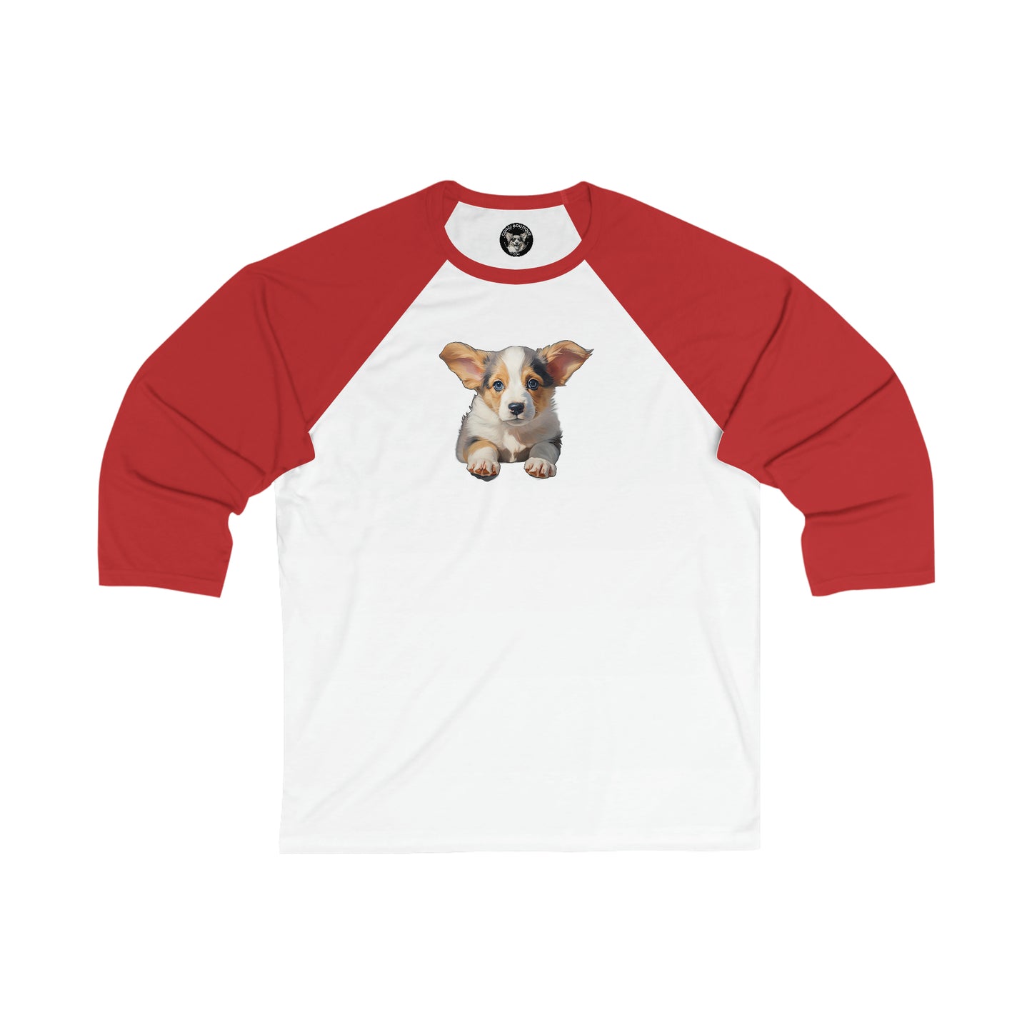 Puppy Portrait - Baseball Shirt