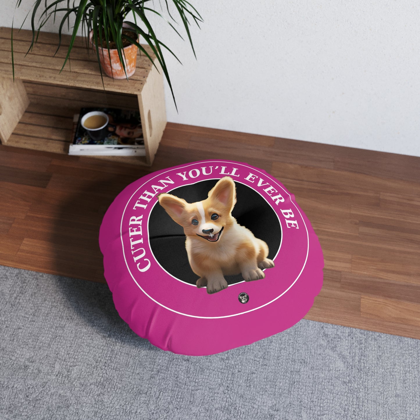 Cuter Than You - Floor Pillow