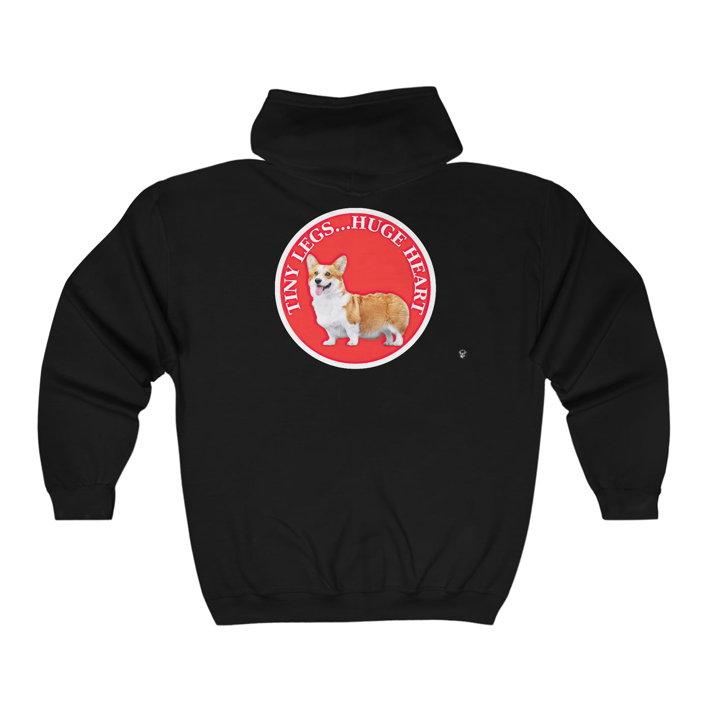Tiny Legs...Huge Heart - Zip Hoodie
