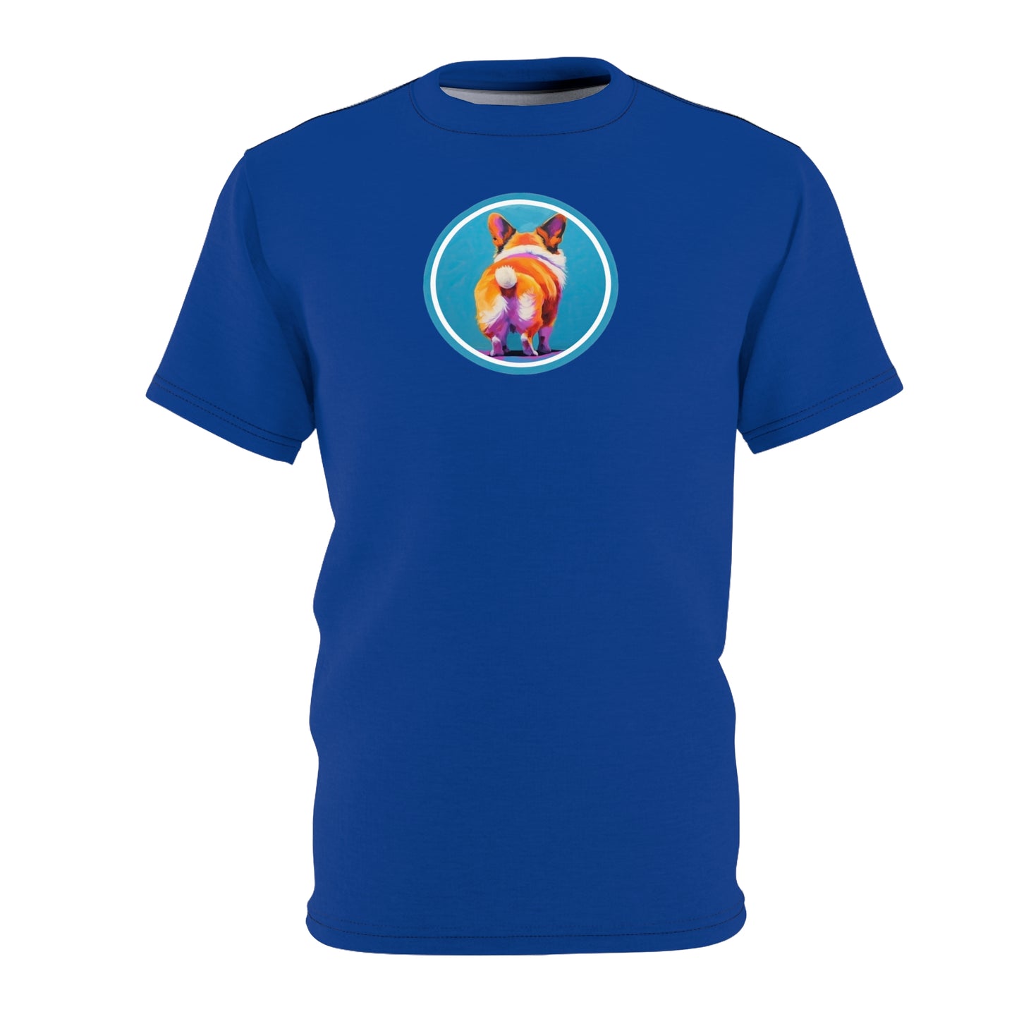 Corgi Butt T-Shirt in Blue