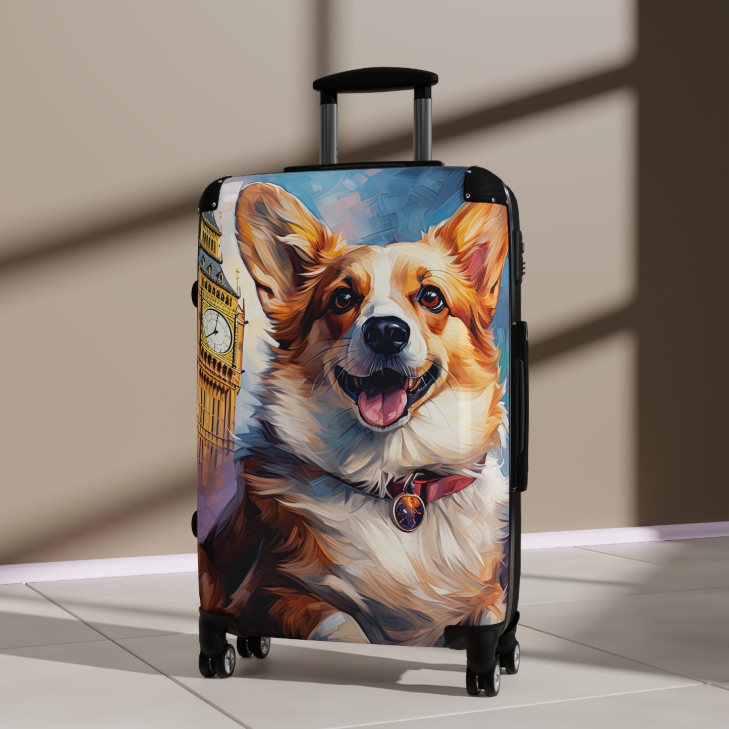 Corgi and Ben - Suitcase