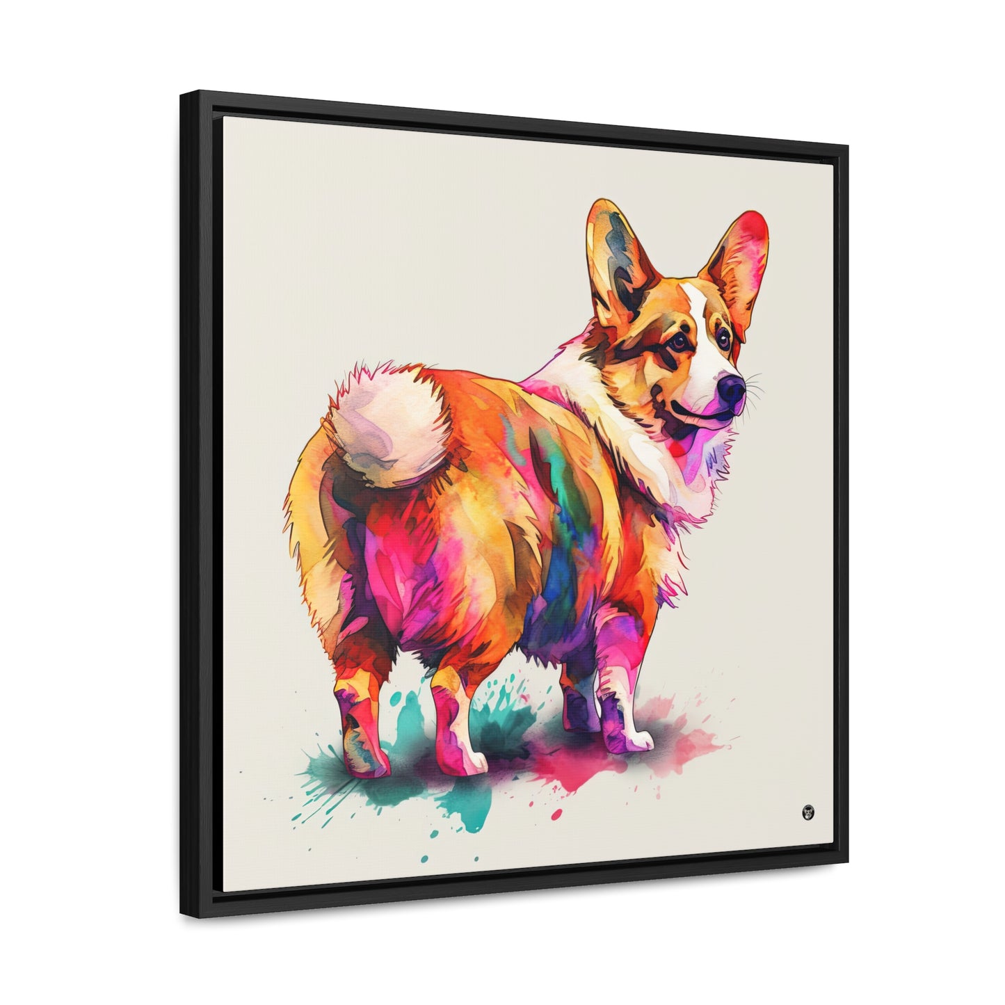 The Observer - Framed on Canvas