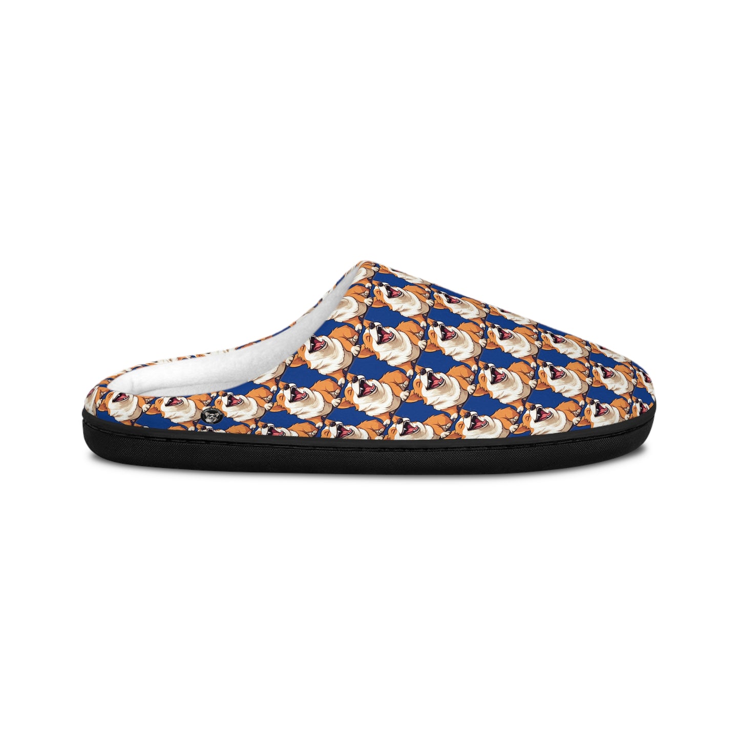 Comical Corgi Mosaic - Men's Slippers