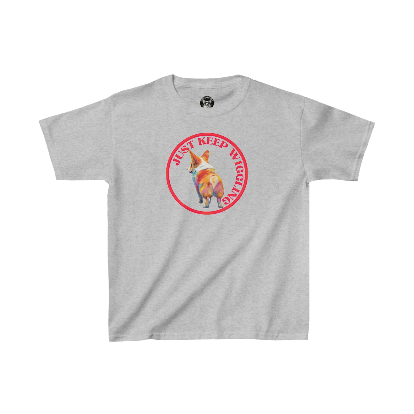 Just Keep Wiggling - Kids Heavy Cotton Tee