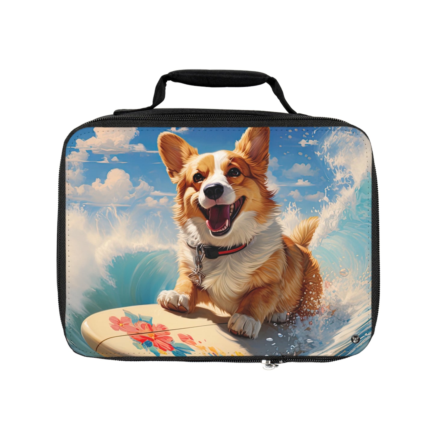 Cowabunga Corgi - Lunch Bag