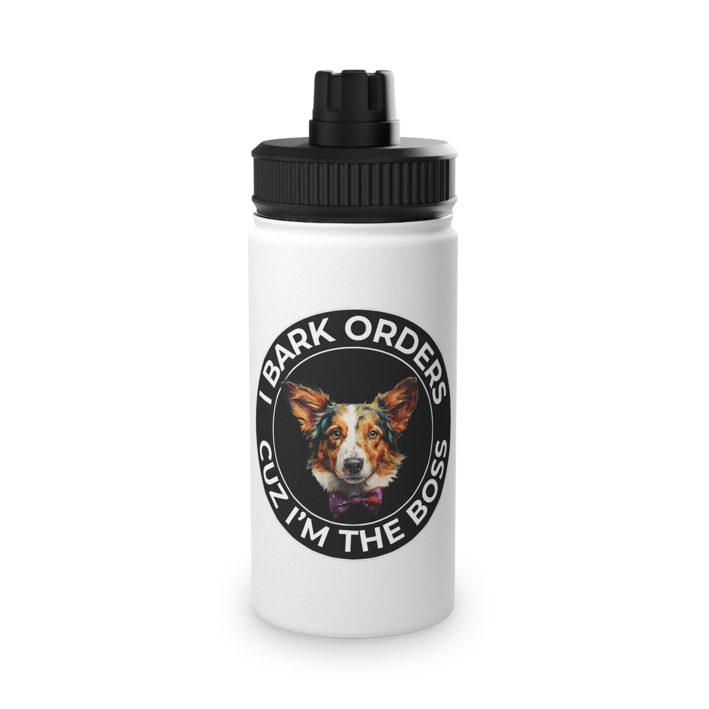 The Boss - Water Bottle with Sport Lid