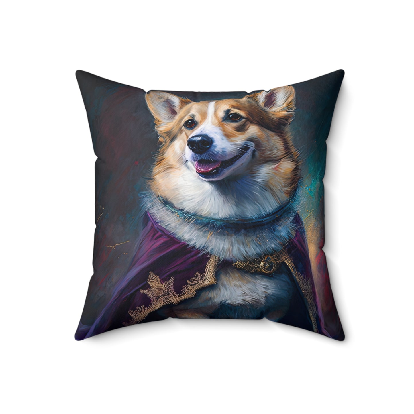 Corgi Royalty - Throw Pillow