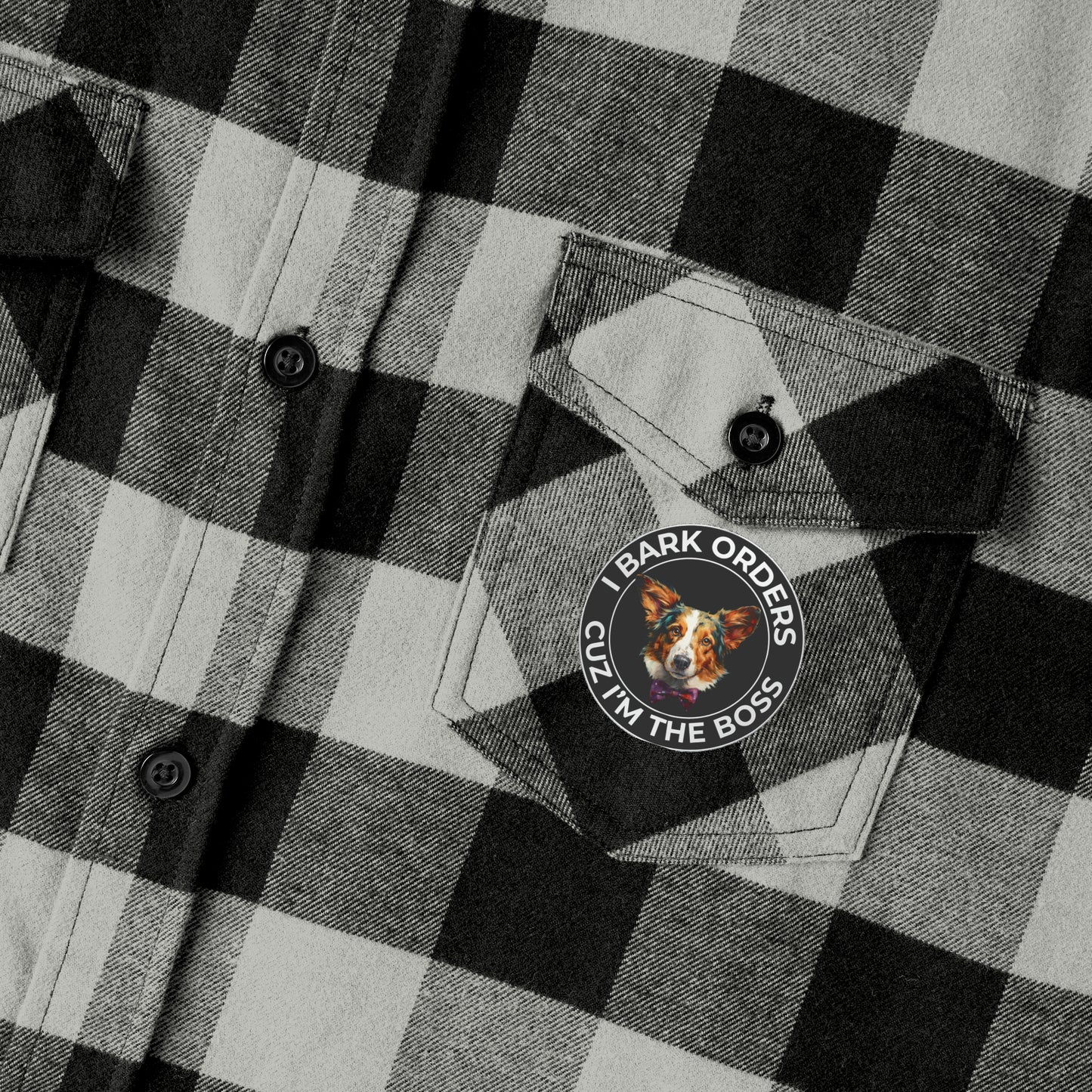 The Boss - Flannel Shirt