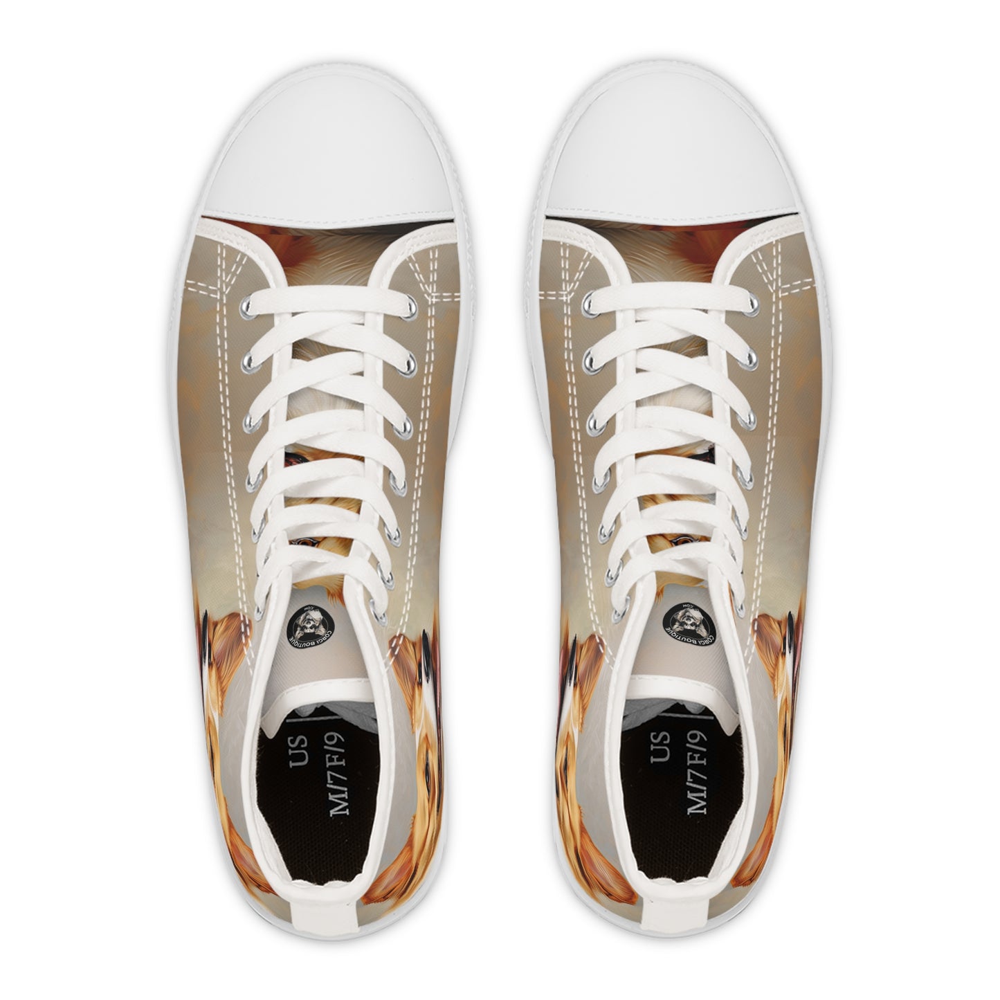 Pembroke Portrait - Women's High Top Sneakers