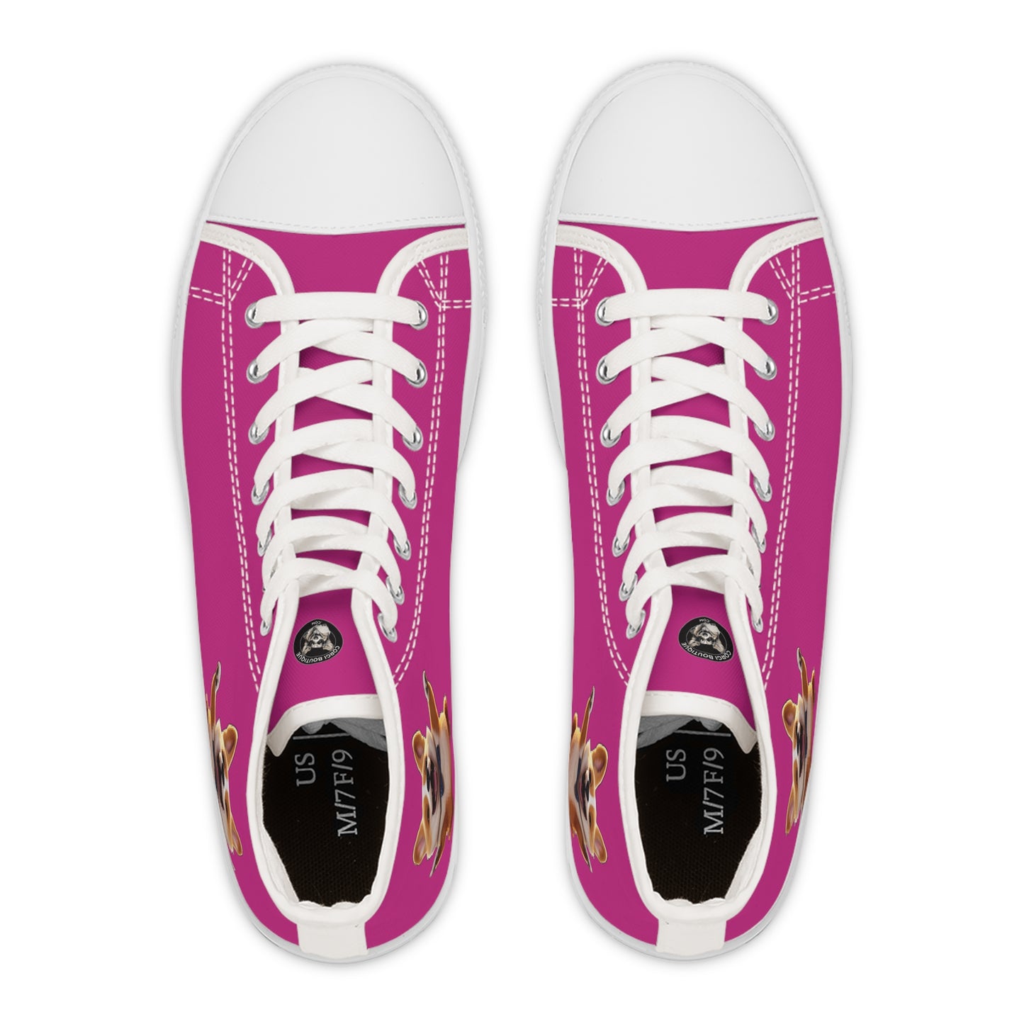 Party Pup - Women's High Top Sneakers
