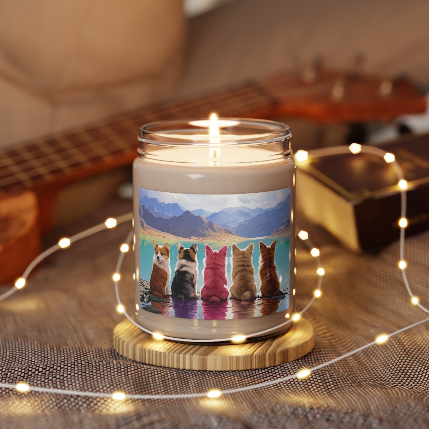 Corgi Lake - Scented Soy Candle