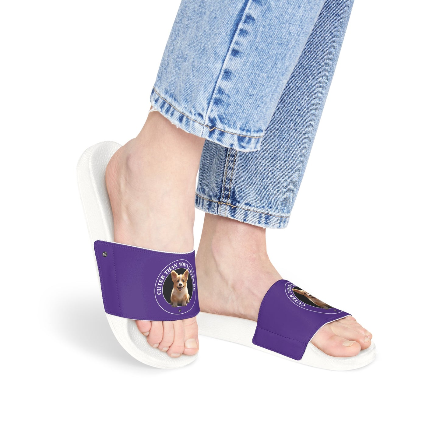 Cuter Than You - Women's Slide Sandals