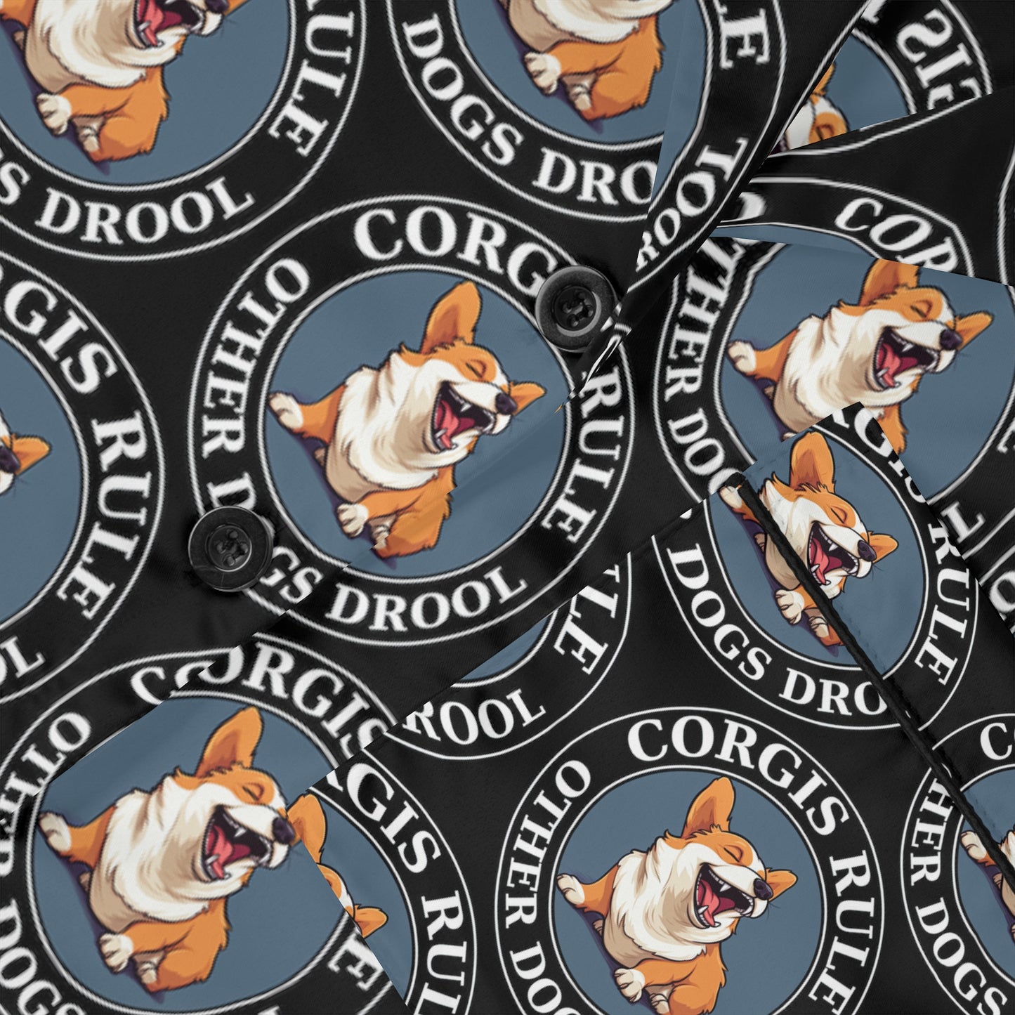 Corgis Rule...Other Dogs Drool - Satin Pajamas