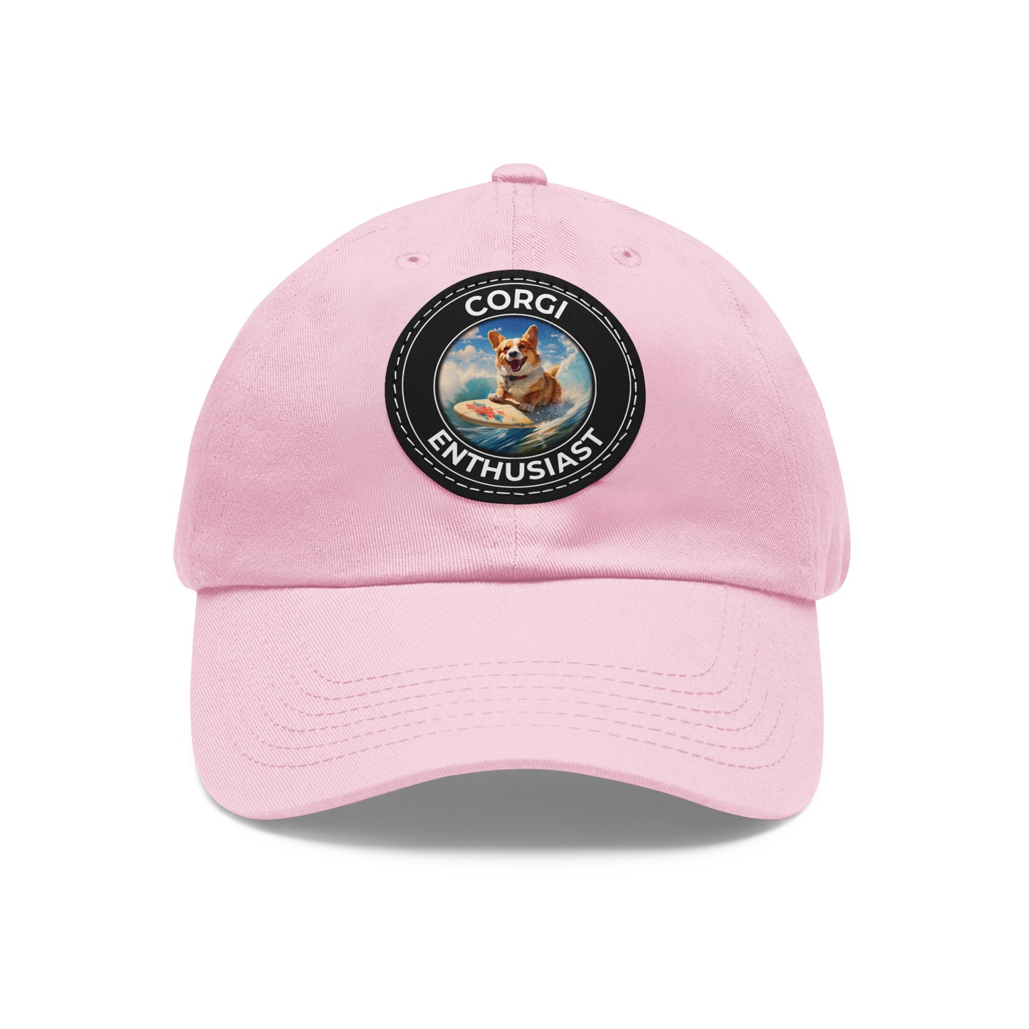 Corgi Enthusiast - Cap with Leather Patch
