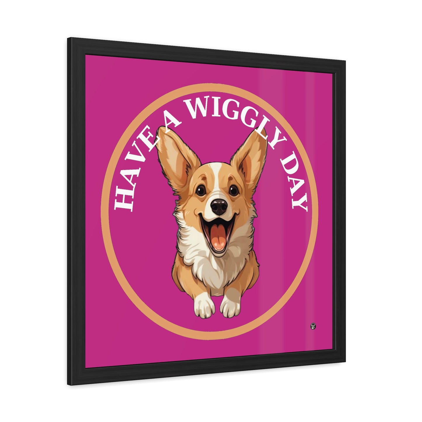 Have a Wiggly Day - Framed Print