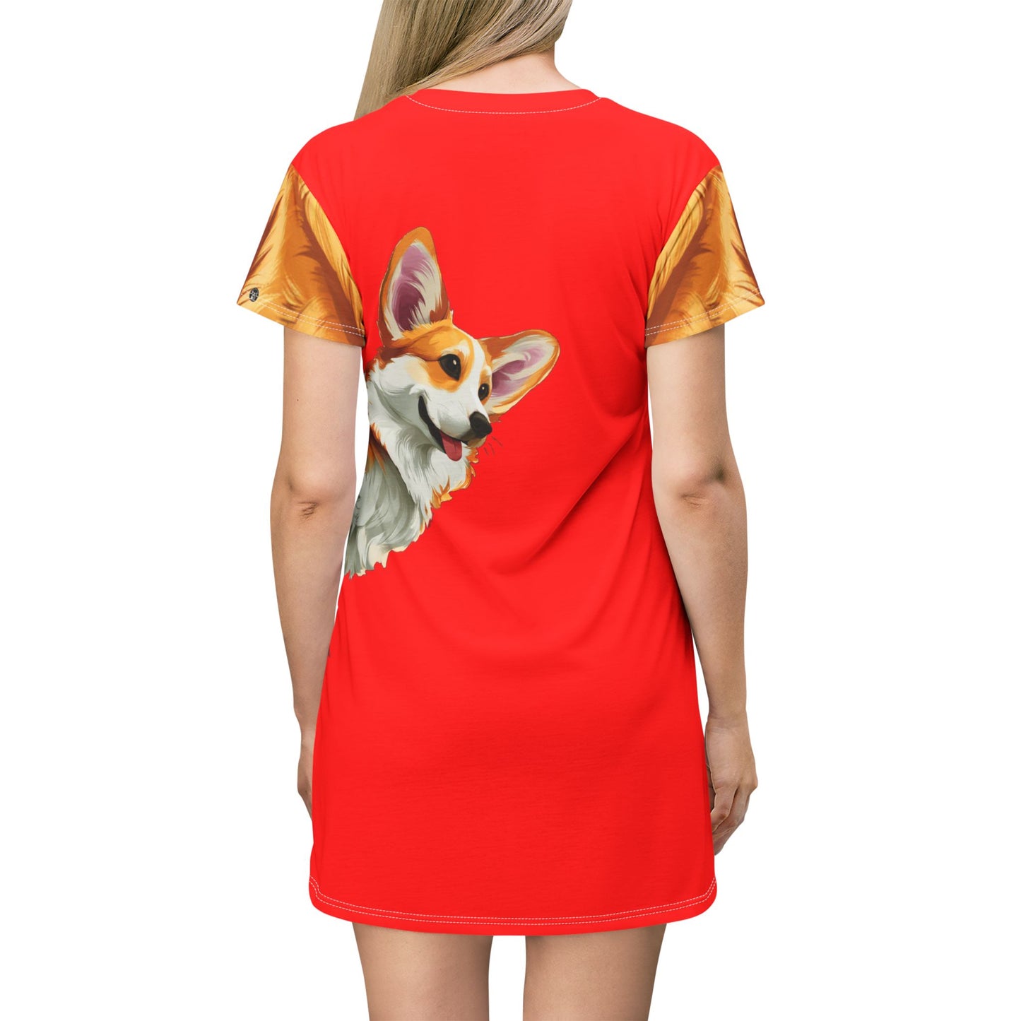Corgi Character T-Dress