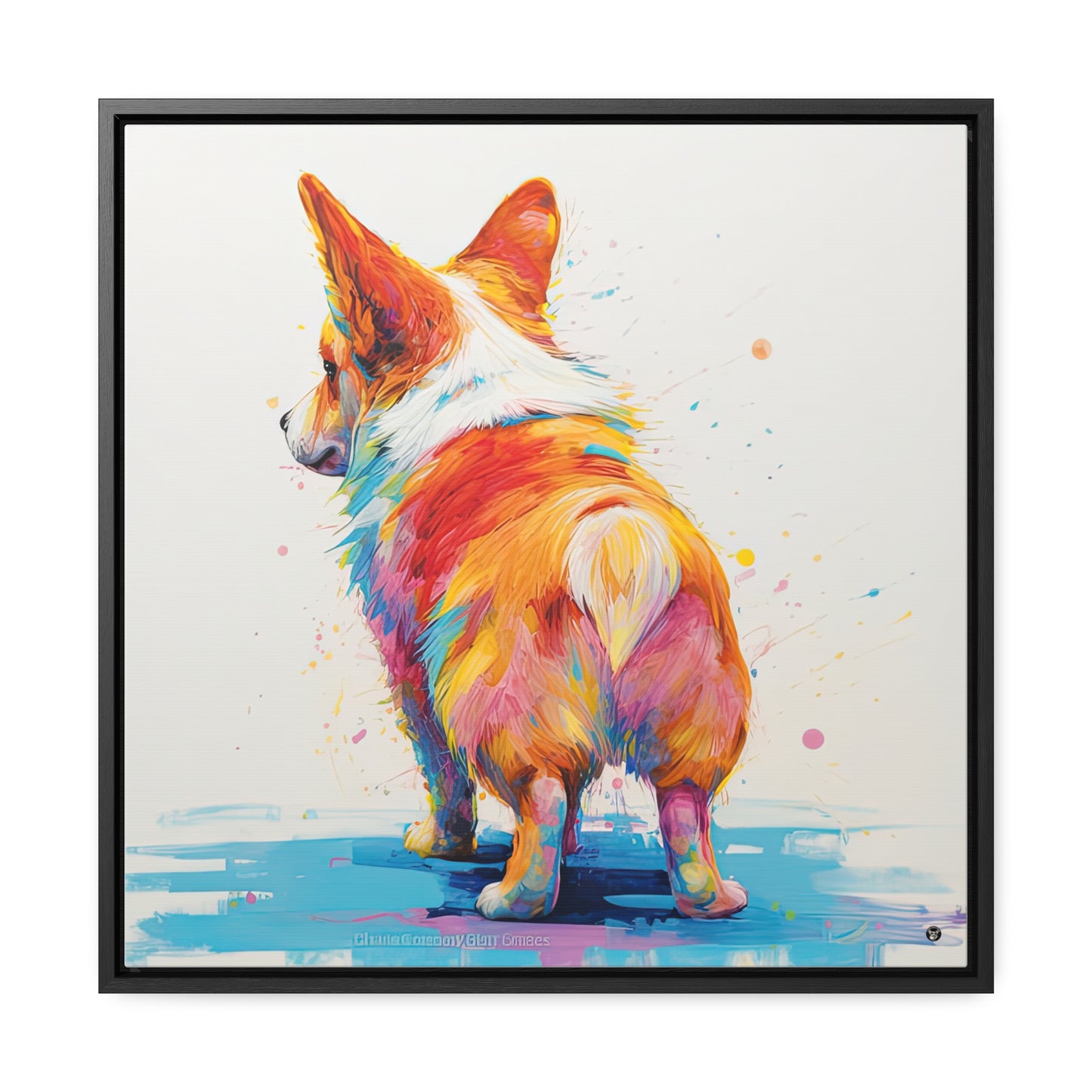 Rump Toast - Framed on Canvas