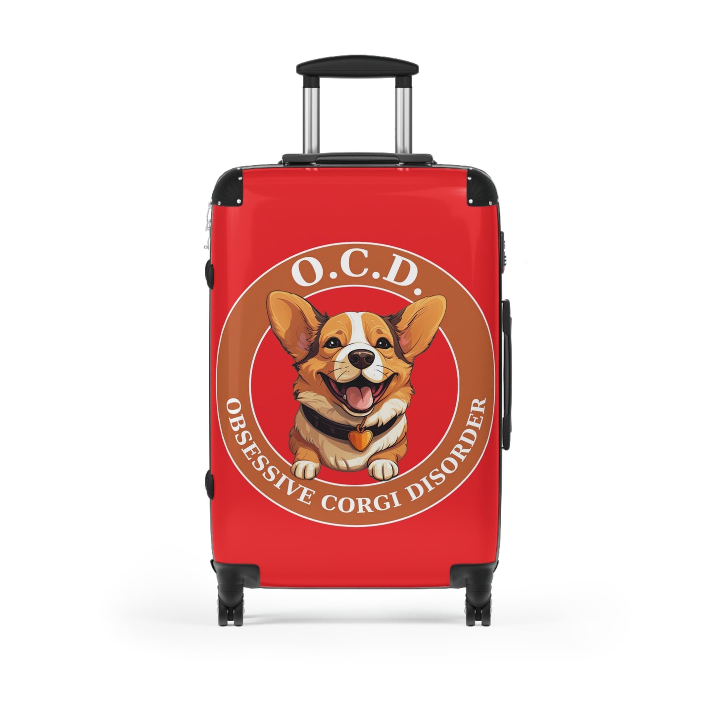 O.C.D. Obsessive Corgi Disorder - Suitcase