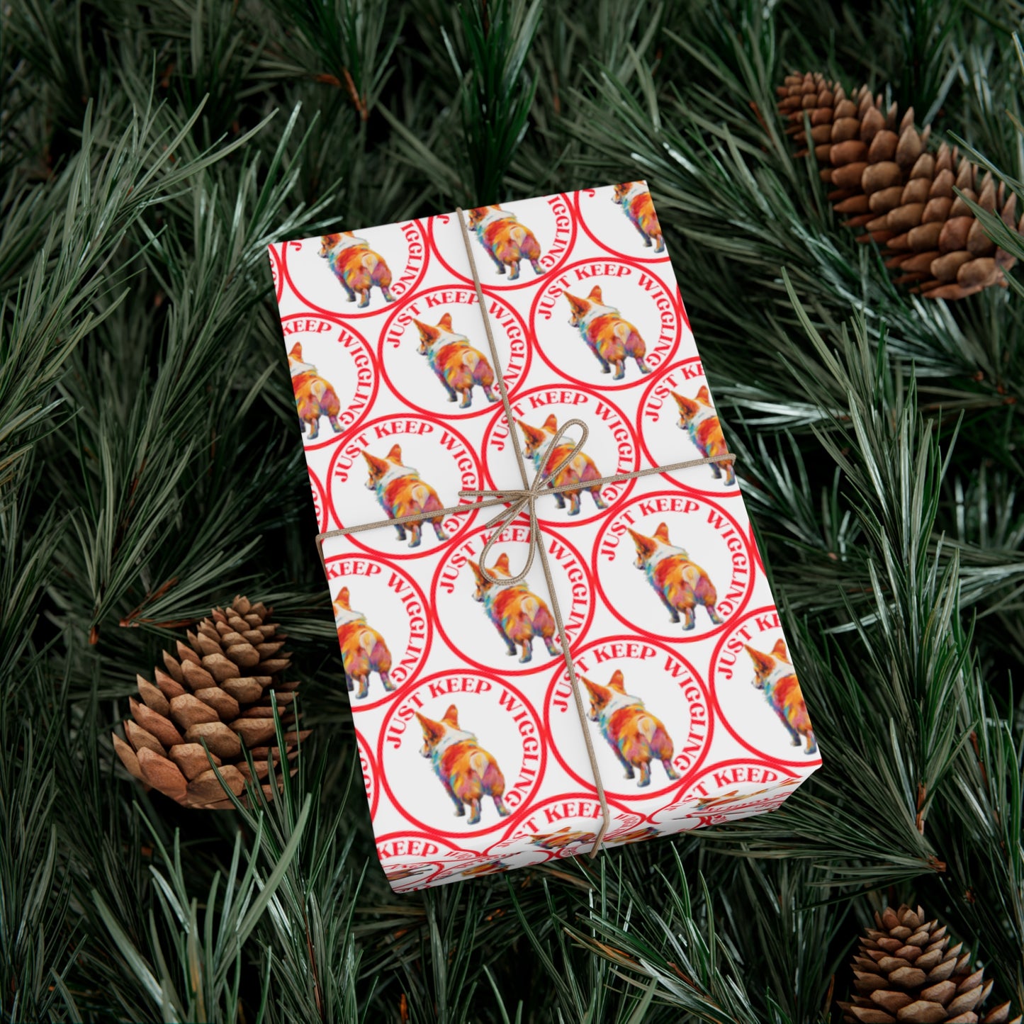 Just Keep Wiggling - Gift Wrapping Paper