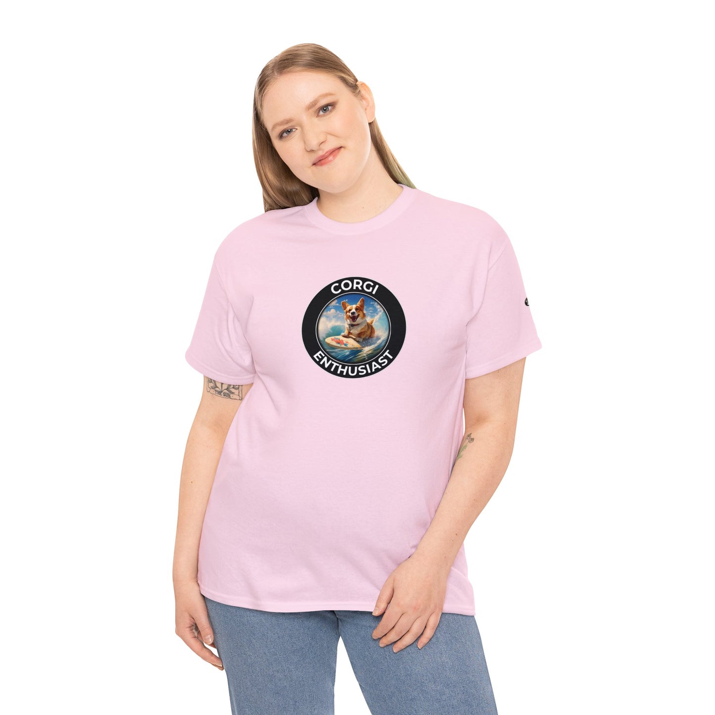 Corgi Enthusiast - Unisex Heavy Cotton Tee