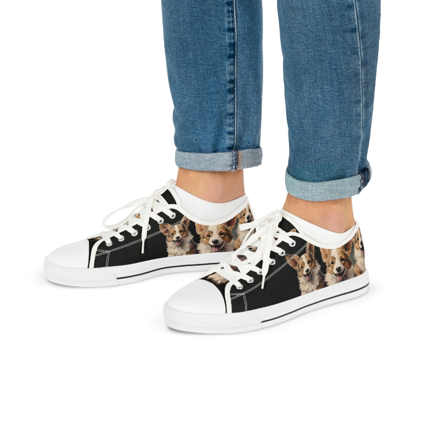 Corgi Crew - Men's Low Top Sneakers
