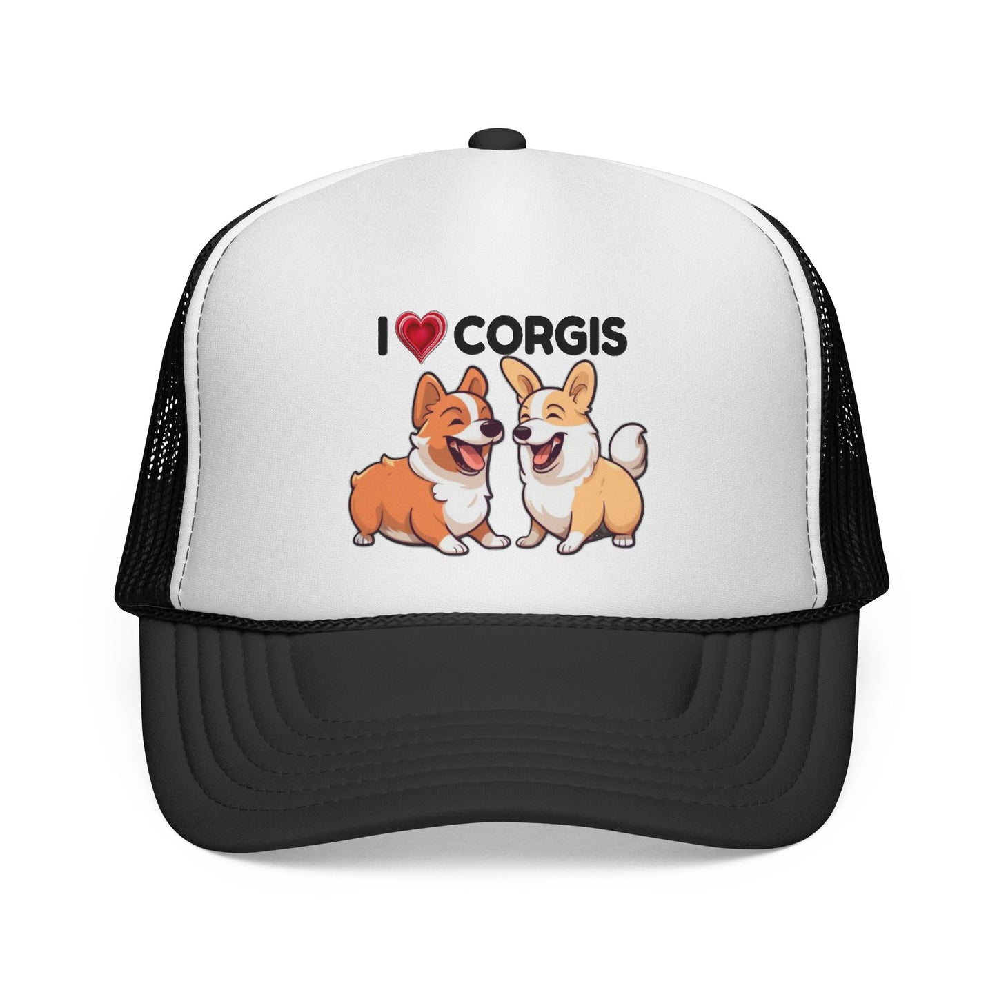 Casquette Trucker J'adore les Corgis