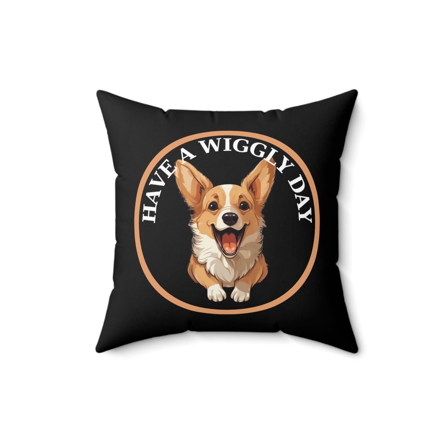 Have a Wiggly Day - Throw Pillow