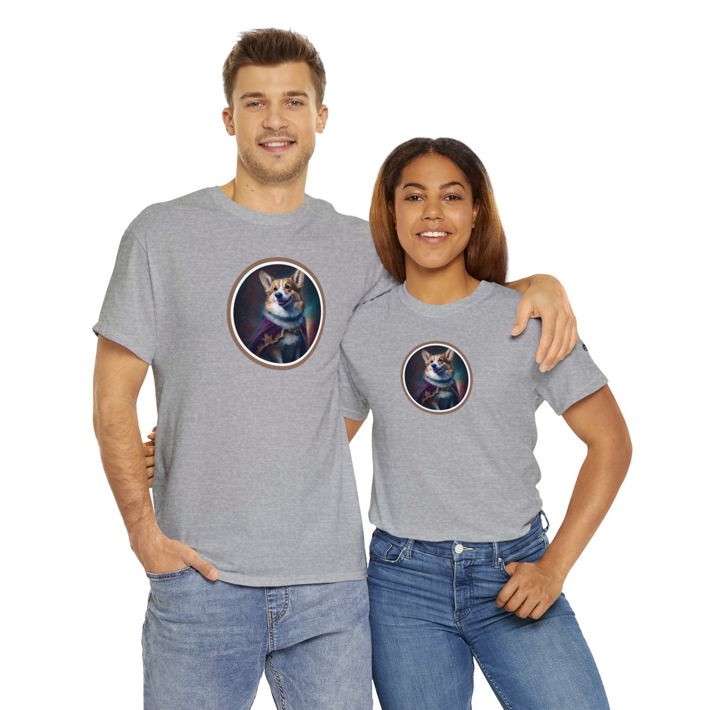 Corgi Royalty - Unisex Heavy Cotton Tee