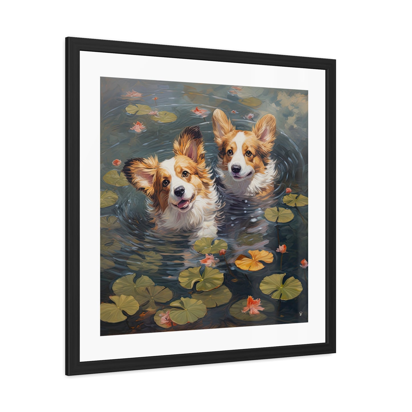 Pond Pups - Framed Print