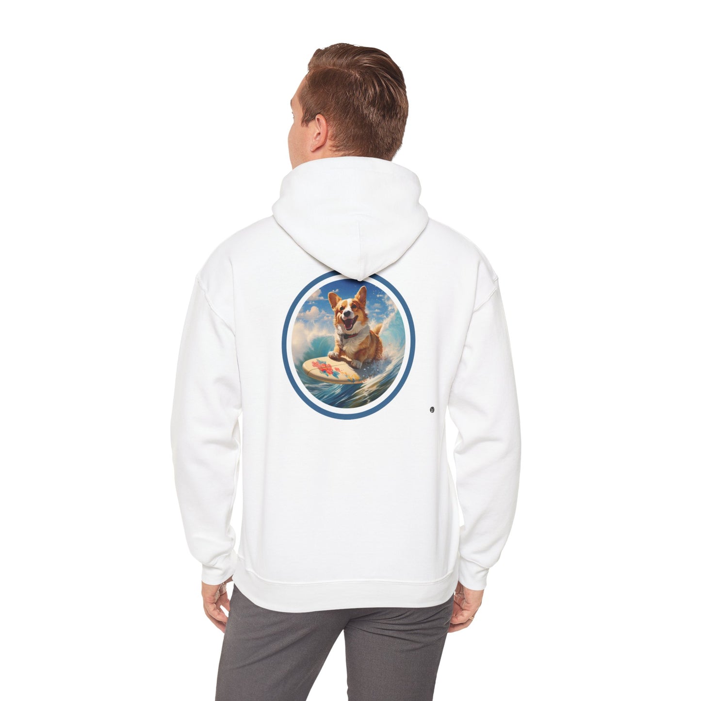 Cowabunga Corgi - Hoodie