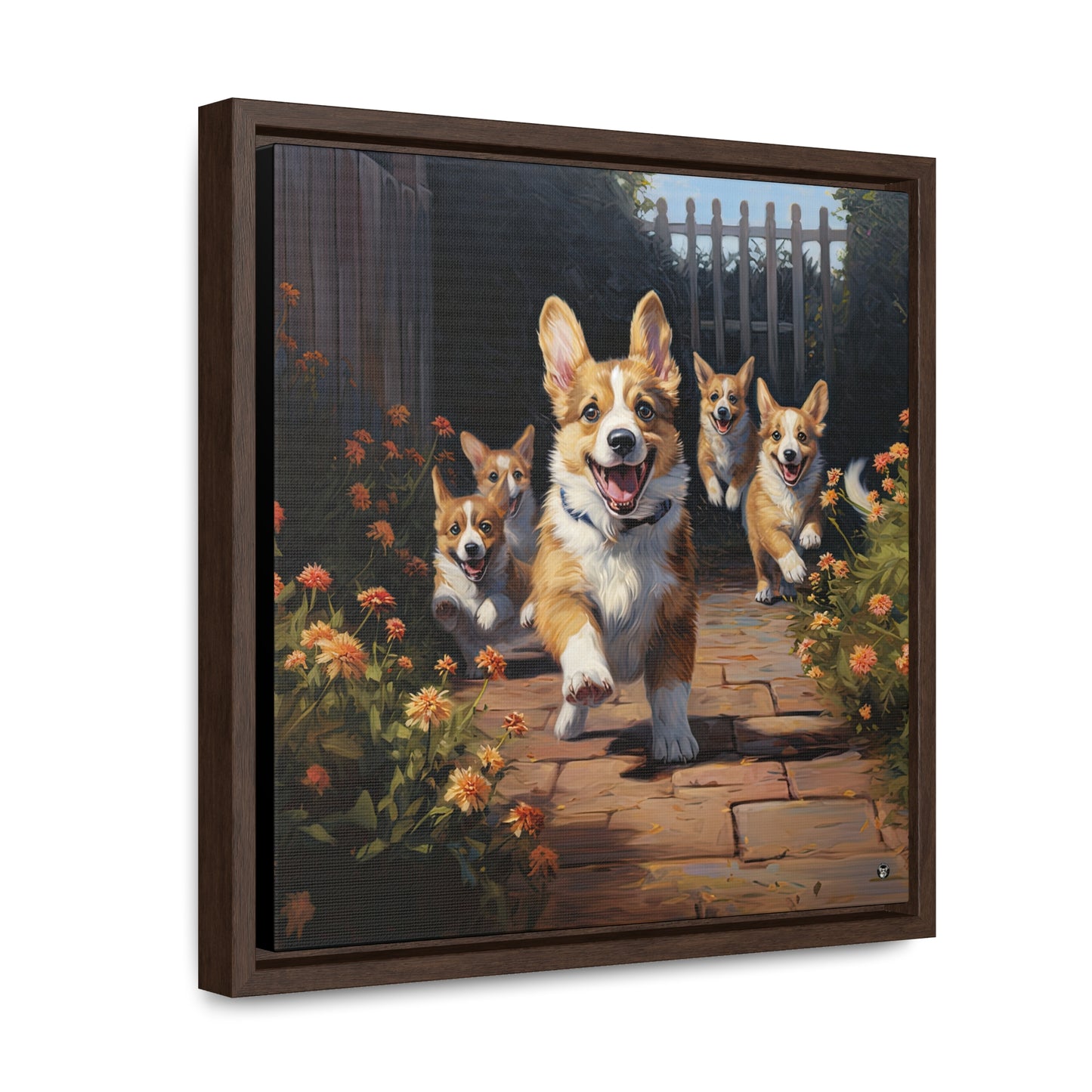 Welcome Home - Framed on Canvas