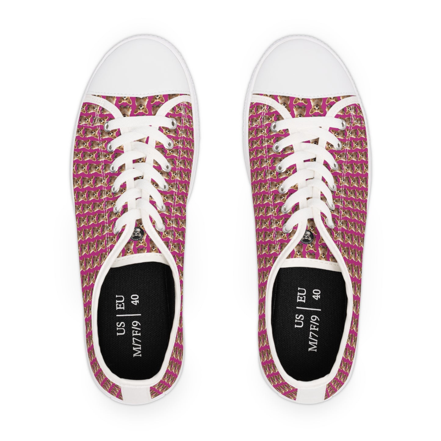 Sweetness Mosaic - Women's Low Top Sneakers