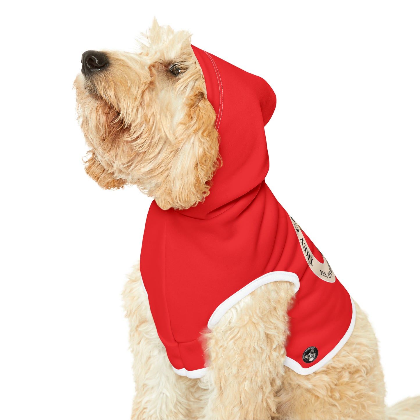 Cute as a Button - Pet Hoodie